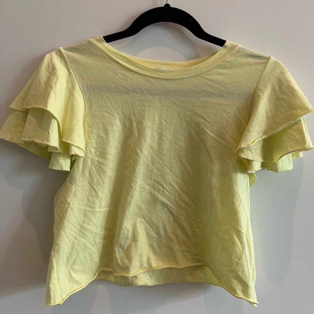 Urban Outfitters Ruffle Tshirt